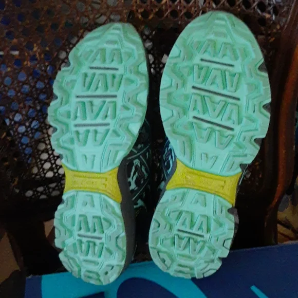 Asics Gel-Venture 6 Women's Trail Running Shoes Black, Carbon, Neon Lime Sz 7½ - Picture 3 of 7